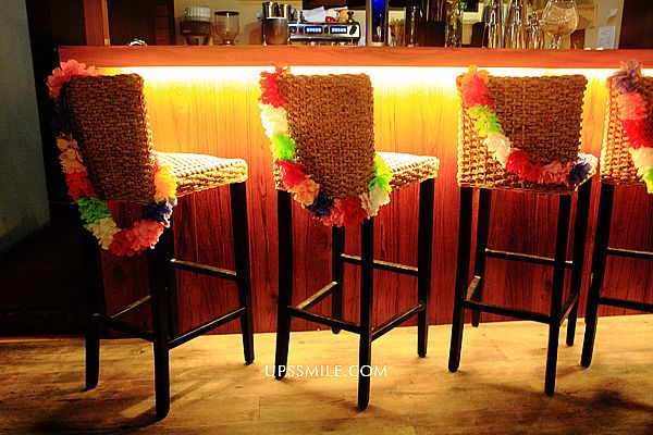 台北東區Jimolulu美式夏威夷餐廳（已歇業），萍子推薦異國料理東區聚會好去處，小酌一杯好地方 @upssmile向上的微笑萍子 旅食設影