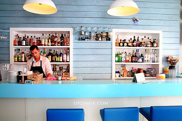 希臘自助行Alley Cafe &#038; Cocktail Bar咖啡館，萍子推薦米克諾斯咖啡店，希臘咖啡獨特風味，米克諾斯咖啡館 @upssmile向上的微笑萍子 旅食設影
