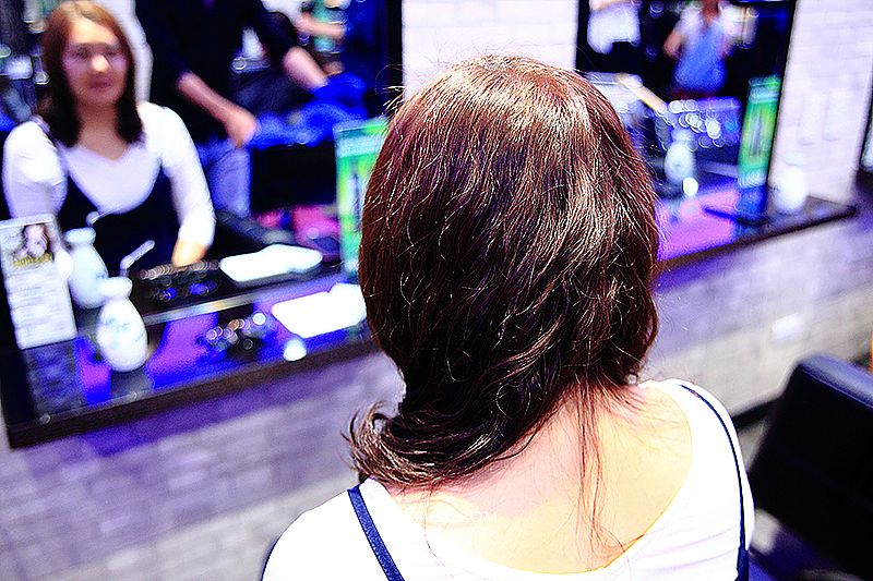 A&F Hair Salon台北車站美髮設計，萍子推薦台北捷運M7出口剪染護燙洗髮