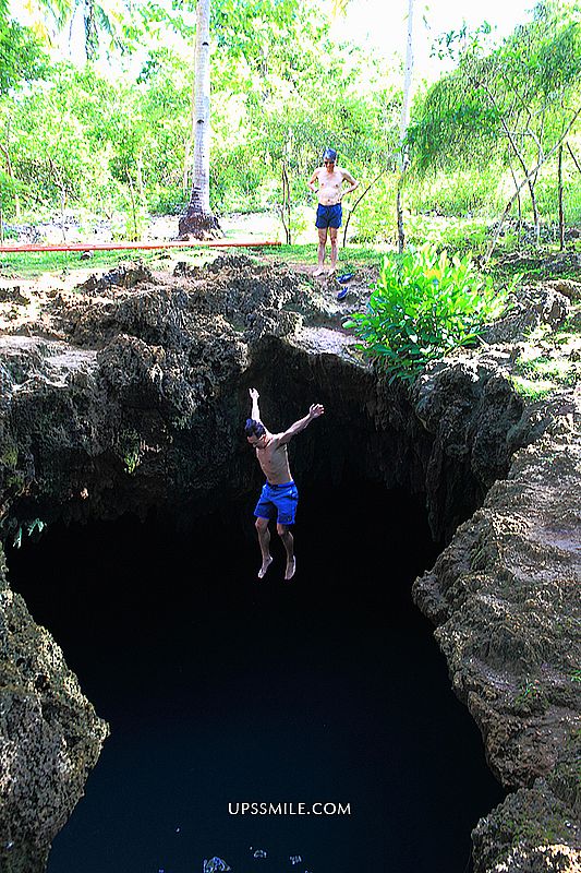 【薄荷島景點】Bohol Anda Cabagnow Cave Pool安達神秘洞穴泳池，萍子朝聖薄荷島冒險跳水行程，薄荷島行程推薦，Anda安達景點，IG打卡薄荷島