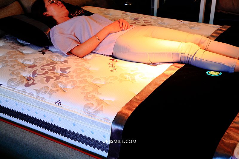 【台北內湖床墊推薦】雅苑傢俱Eclipse美國伊麗絲名床，專業生產床墊的百年品牌，美國國家護背協會認證，改善睡眠品質，減輕背部疼痛 @upssmile向上的微笑萍子 旅食設影