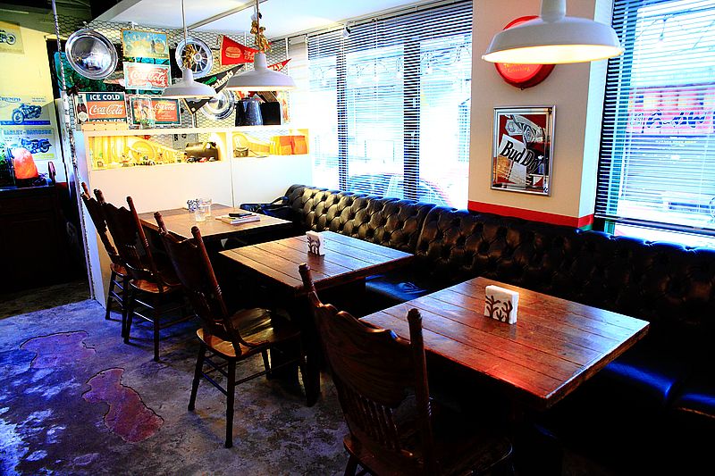 珮斯坦咖啡館PastTimes Cafe 美式懷舊餐廳，台北東區不限時餐廳，重溫五六年代的美式風情，忠孝復興站聚會推薦 @upssmile向上的微笑萍子 旅食設影