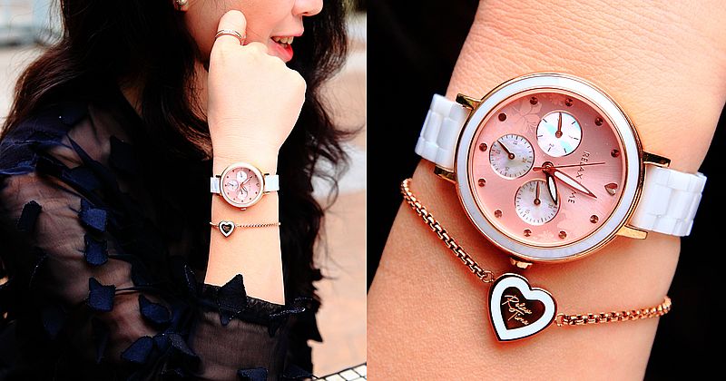 網站熱門文章：RELAX TIME LOVE愛戀系列半陶瓷三眼腕錶 愛戀粉RT-91-3，加碼送手練，2020最適合送禮的一款手錶