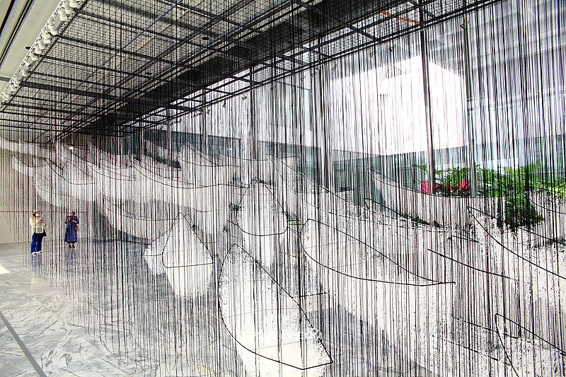 【展覽】塩田千春:顫動的靈魂，2021必看台北藝文展覽，被喻為一生一定要看一次的展，臺北市立美術館交通資訊