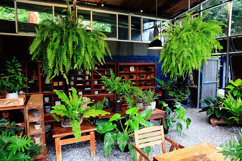 【陽明山咖啡廳】野人花園，2021陽明山唯美森林系景觀玻璃屋咖啡館，台北秘境打卡景點，選物店觀葉植物盆栽可購買