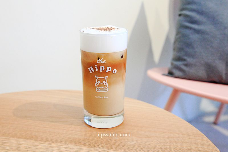 一秒飛韓國 The Hippo Coffee Bar，信義區虎林街韓系咖啡廳2022，純白簡約木質色調咖啡館，台北早午餐咖啡館推薦 @upssmile向上的微笑萍子 旅食設影