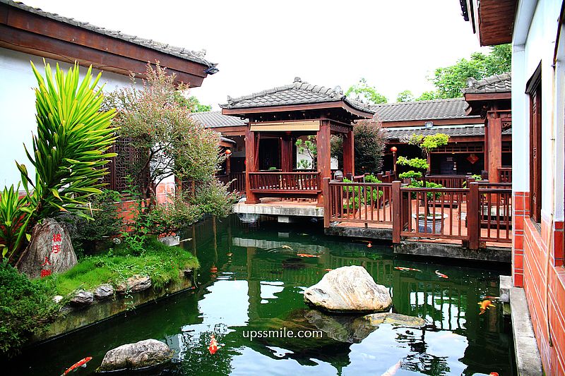 【嘉義景點】東園軒園林餐廳，嘉義中國風宮廷風庭院景觀餐廳，小孩餵魚，台版小蘇杭，嘉義中式料理餐廳，嘉義景觀餐廳推薦