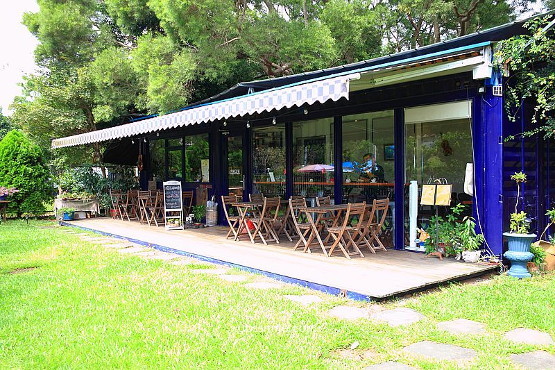 江南咖啡JN CAFE，林口竹林山觀音寺旁秘境森林系貨櫃屋咖啡廳，林口景觀咖啡廳，林口自家烘焙咖啡廳，林口咖啡廳推薦