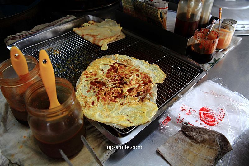 大園報紙蛋餅，桃園古早攤車，必吃雙蛋蛋餅45元，粉漿蛋餅餅皮軟Q口感，大園美食食尚玩家推薦，近桃園高鐵站附近美食