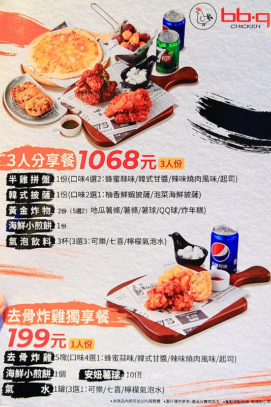 bb.q CHICKEN公館店，道地韓式炸雞台北，公館神等級好吃韓式炸雞，看球賽必備，台大校園美食，附bb.q chicken菜單