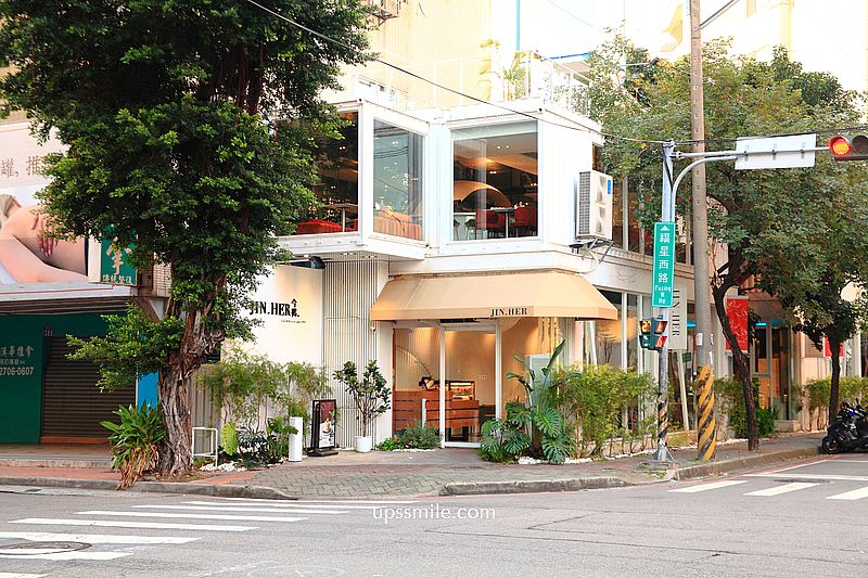 【台中西屯美食】Jin Her今鶴義式餐酒館逢甲店，台中純白貨櫃森林系網美餐廳，神等級好吃舒芙蕾、義大利麵，台中早午餐，台中美食約會餐廳