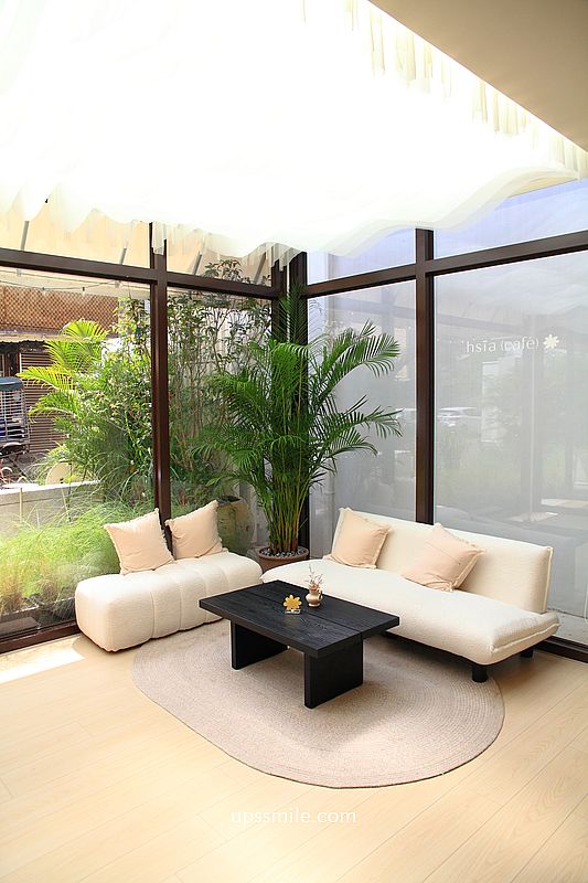 hsïa café夏咖啡，新竹韓風咖啡廳，新竹網美咖啡廳玻璃屋早午餐，新竹好吃舒芙蕾推薦