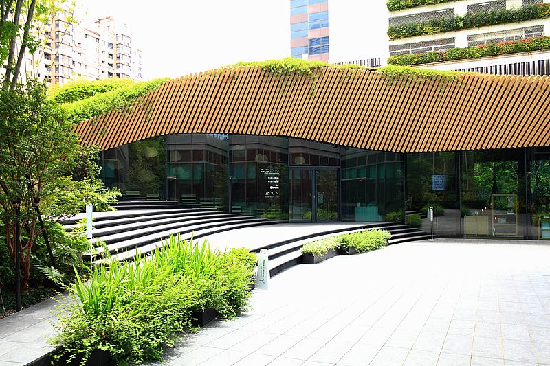 勤美術館CMP INSPIRATION，台中草悟道文化新地標，宛如山景般想像隈研吾建築，未來勤美術館