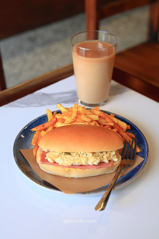 桑斗早餐，捷運中山站早午餐，台北老宅日式蛋沙拉堡，懷舊日式餐包台北早餐店
