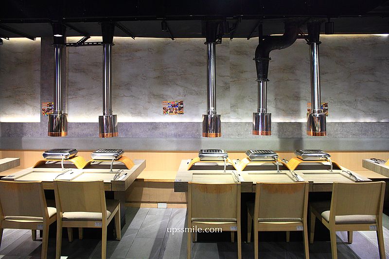 燒肉Smile臺中景賢店，台中北屯區美食，台中北屯日式個人式燒肉餐廳，沙拉自助吧飲料吃到飽