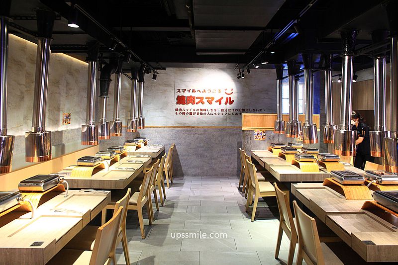 燒肉Smile臺中景賢店，台中北屯區美食，台中北屯日式個人式燒肉餐廳，沙拉自助吧飲料吃到飽