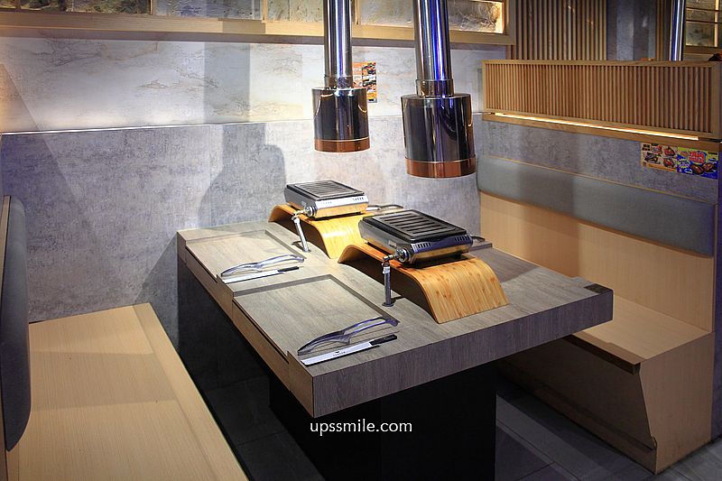 燒肉Smile臺中景賢店，台中北屯區美食，台中北屯日式個人式燒肉餐廳，沙拉自助吧飲料吃到飽