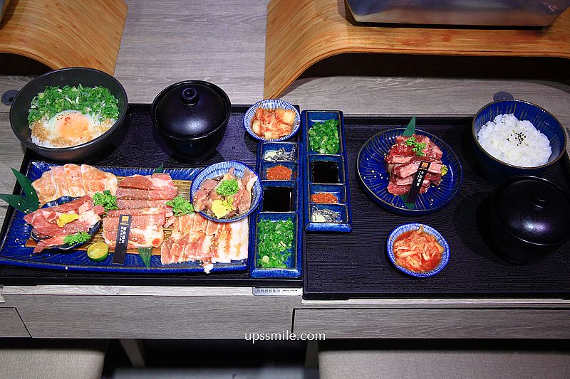 燒肉Smile臺中景賢店，台中北屯區美食，台中北屯日式個人式燒肉餐廳，沙拉自助吧飲料吃到飽