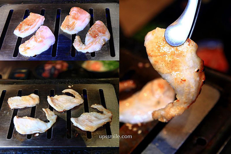 燒肉Smile臺中景賢店，台中北屯區美食，台中北屯日式個人式燒肉餐廳，沙拉自助吧飲料吃到飽