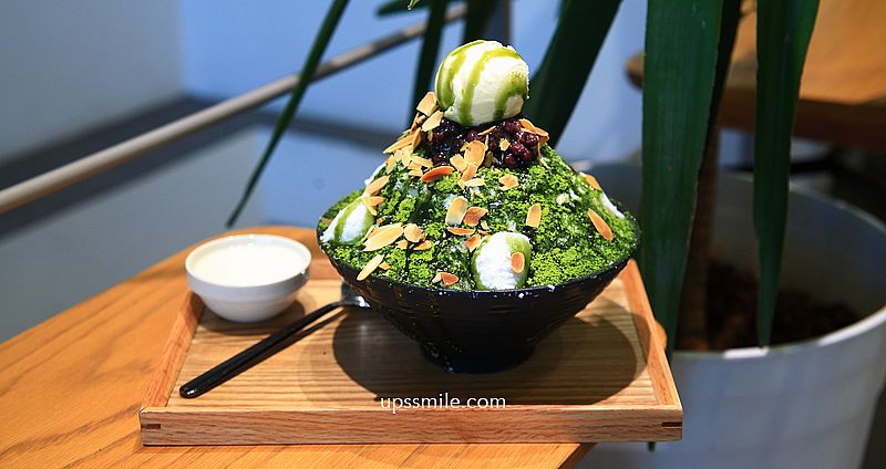 那間賣冰的咖啡店 Blue Lamp Cafe，隱身林口市場韓式雪花冰，林口網美咖啡廳