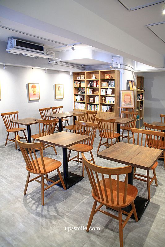 橙花雜貨店，捷運六張犁站咖啡廳平日不限時，奈良美智與雜貨文具手帳空間，好吃簡餐套餐
