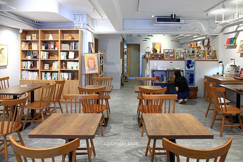 橙花雜貨店，捷運六張犁站咖啡廳平日不限時，奈良美智與雜貨文具手帳空間，好吃簡餐套餐