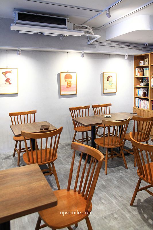 橙花雜貨店，捷運六張犁站咖啡廳平日不限時，奈良美智與雜貨文具手帳空間，好吃簡餐套餐