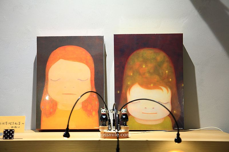 橙花雜貨店，捷運六張犁站咖啡廳平日不限時，奈良美智與雜貨文具手帳空間，好吃簡餐套餐