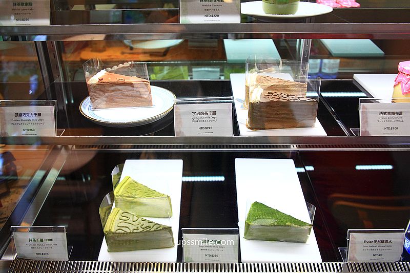 南田牧野家審計門市，台中抹茶專賣店，抹茶控必吃千層蛋糕，網美文青必訪台中景點審計新村