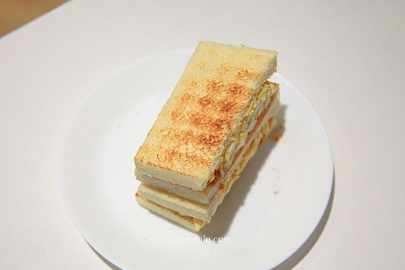 福七早餐FUCHI，台北早午餐推薦，捷運南京復興站好吃早餐店，招牌必吃肉鬆蛋沙拉三明治、福七麵鐵板麵、鮮奶茶