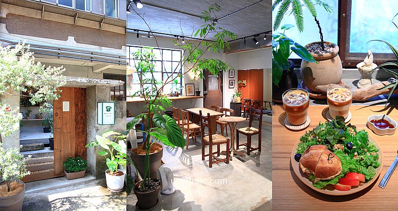 Midori cafe麋荳浬，新竹巨城日式老宅咖啡廳，奈良美智畫作宛如小藝廊，複合式植栽選物店咖啡廳，新竹網美咖啡廳 @upssmile向上的微笑萍子 旅食設影