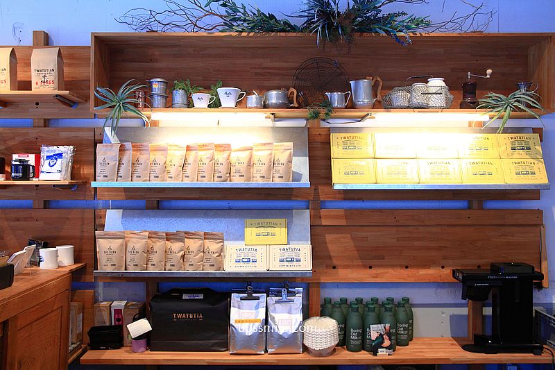TWATUTIAN Coffee & Co.，台北建國北路複合式選物老宅咖啡廳，台北自家烘焙咖啡廳，捷運松江南京站不限時咖啡廳