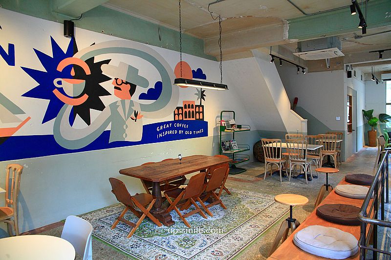 TWATUTIAN Coffee & Co.，台北建國北路複合式選物老宅咖啡廳，台北自家烘焙咖啡廳，捷運松江南京站不限時咖啡廳