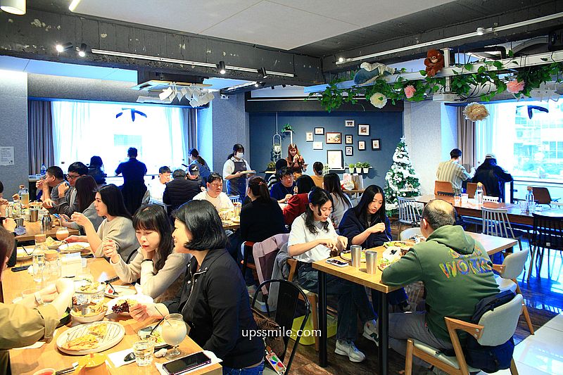 【台北美食】樂野食，西門町超人氣早午餐義大利麵，必吃創意麻糬鬆餅