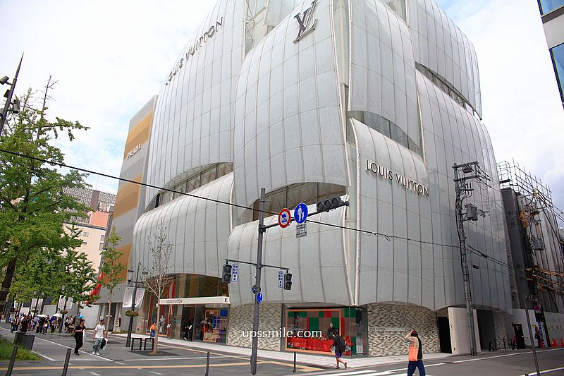 LV大阪御堂筋旗艦店 Le Café V全球首家咖啡廳，化身絕美白色船帆，青木淳操刀設計大阪咖啡廳