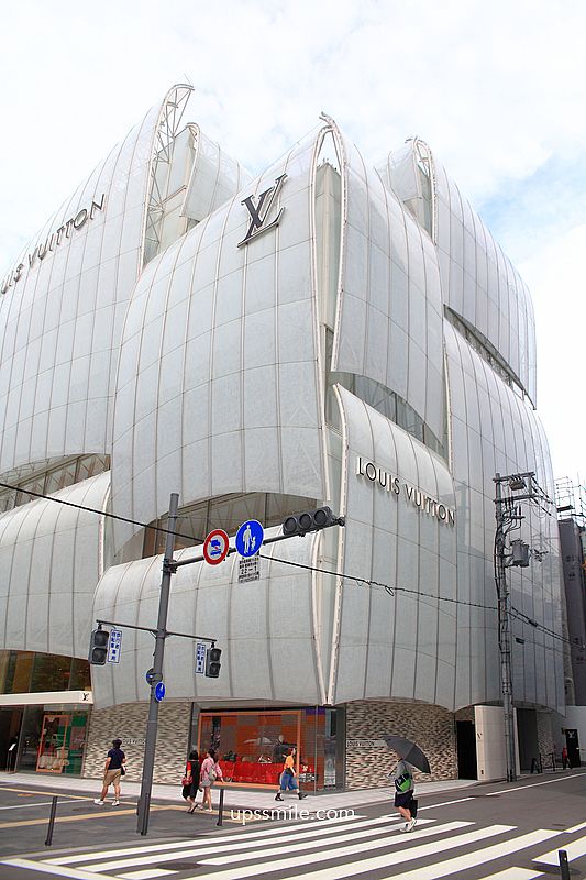 LV大阪御堂筋旗艦店 Le Café V全球首家咖啡廳，化身絕美白色船帆，青木淳操刀設計大阪咖啡廳