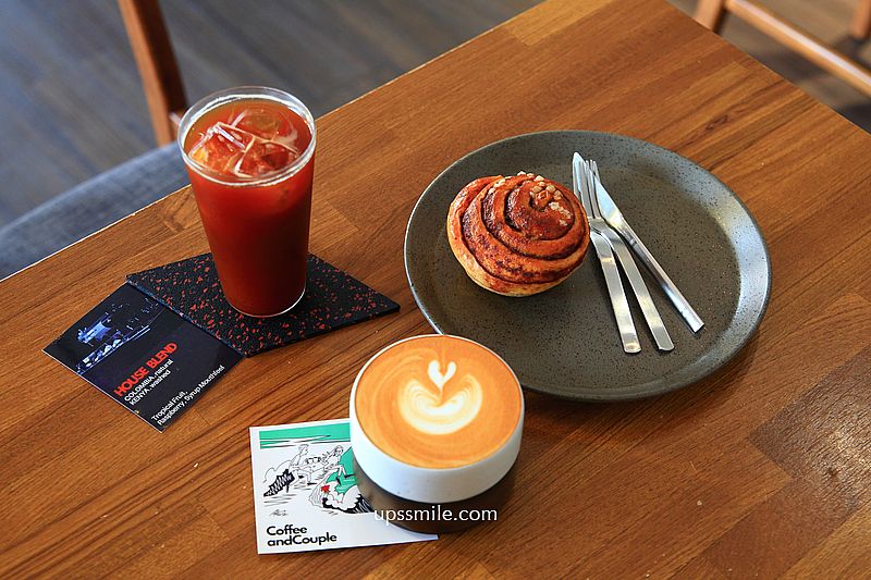 Coffee and Couple 士林站自家烘焙咖啡廳，日式街邊風格工業風咖啡廳，士林肉桂捲推薦