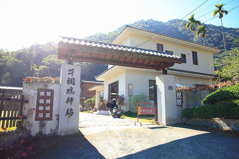 南投梅花推薦【牛稠坑驛站】南投信義鄉梅花秘境，台版琉璃光院