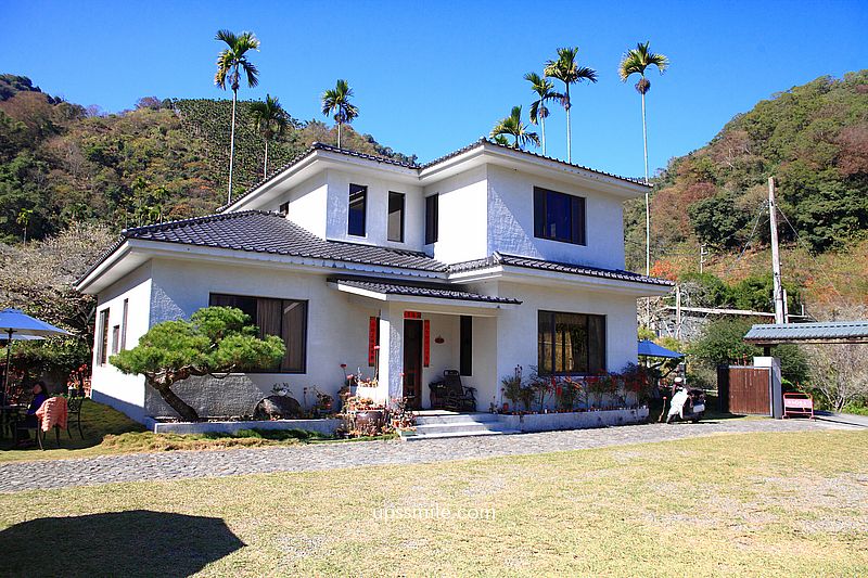 南投梅花推薦【牛稠坑驛站】南投信義鄉梅花秘境，台版琉璃光院