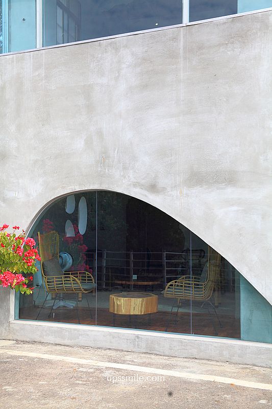 大白咖啡DABAI CAFE，南投魚池秘境咖啡廳，南投老宅改造清水模景觀咖啡廳，好絕美