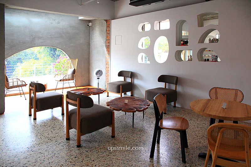 大白咖啡DABAI CAFE，南投魚池秘境咖啡廳，南投老宅改造清水模景觀咖啡廳，好絕美