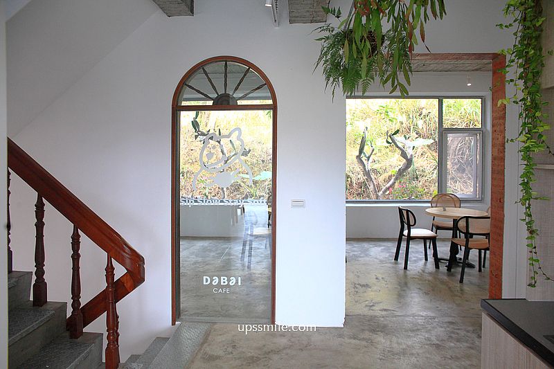 大白咖啡DABAI CAFE，南投魚池秘境咖啡廳，南投老宅改造清水模景觀咖啡廳，好絕美
