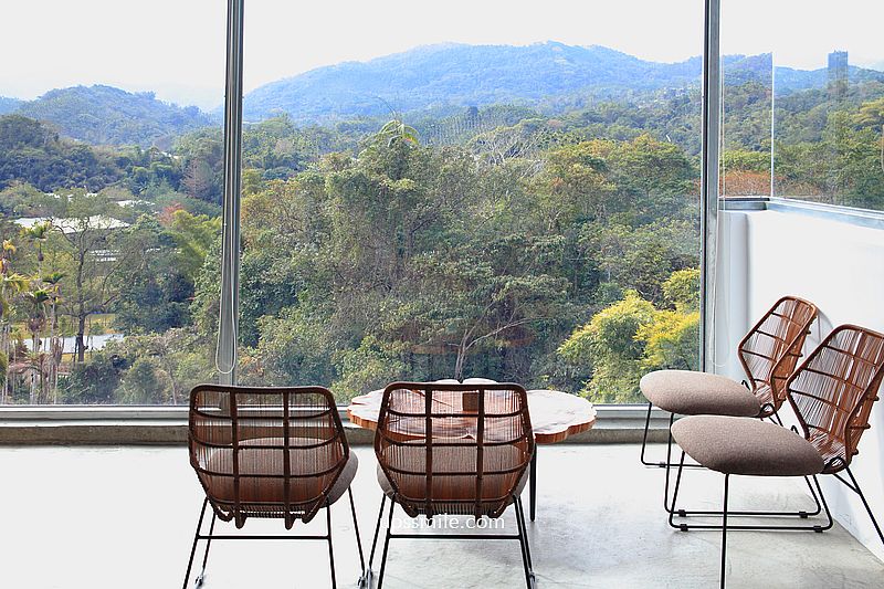 大白咖啡DABAI CAFE，南投魚池秘境咖啡廳，南投老宅改造清水模景觀咖啡廳，好絕美