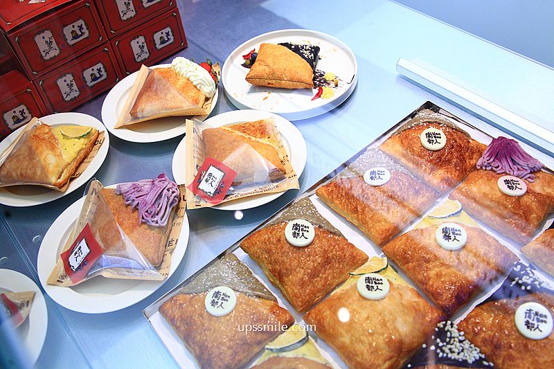 NanBoo南部人製菓，台中老宅爆漿卡士達法式千層酥，庭院有法式金屬餐車