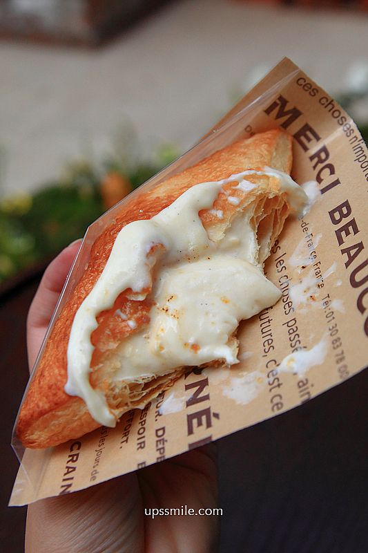 NanBoo南部人製菓，台中老宅爆漿卡士達法式千層酥，庭院有法式金屬餐車