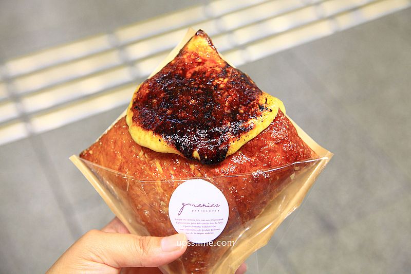 【大阪梅田甜點】grenier 梅田店 grenier Umeda branch，香濃卡士達爆漿大阪烤布蕾千層酥