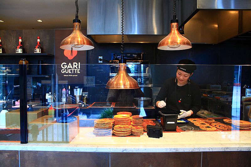 GARIGUETTE Osaka 法式千層酥餅，大阪梅北廣場甜點，日本超紅唱片千層酥