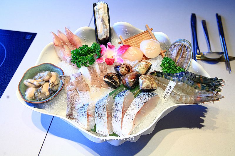 桃園藝文特區夜店風火鍋【派大鮮精緻鍋物】活體海鮮頂級鍋物