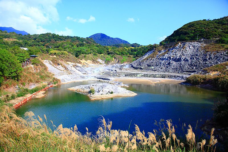 台北北投景點【硫磺谷遊憩區】北投免費泡腳，免門票硫磺谷溫泉泡腳池