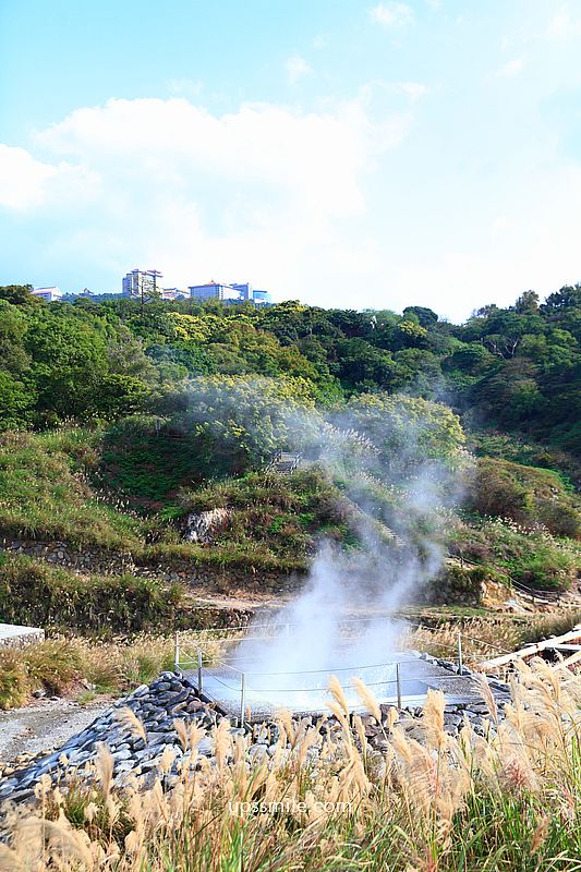 台北北投景點【硫磺谷遊憩區】北投免費泡腳，免門票硫磺谷溫泉泡腳池